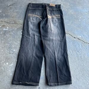 Vintage Y2K DTEK black wash denim jeans pants